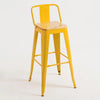 Leeds Stool with Backrest