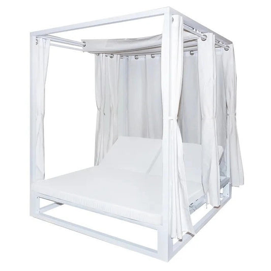 Luana Aluminum Balinese Bed