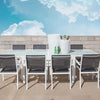 Thais Extendable Outdoor Table Aluminum 80 -160