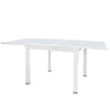 Thais Extendable Outdoor Table Aluminum 80 -160