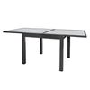 Thais Extendable Outdoor Table Aluminum 80 -160