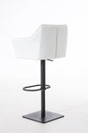 Damaso High Stool Black Synthetic Leather