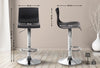 Hover High Stool Chrome