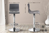 Hover High Stool Chrome