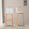 Hover High Stool Wood 