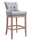 Lakewood High Stool Oak Fabric