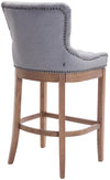 Lakewood High Stool Oak Fabric
