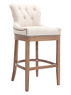 Lakewood High Stool Oak Fabric