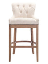Lakewood High Stool Oak Fabric