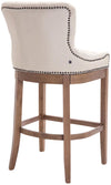 Lakewood High Stool Oak Fabric