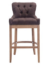 Lakewood High Stool Oak Fabric