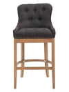 Lakewood High Stool Oak Fabric