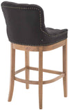 Lakewood High Stool Oak Fabric
