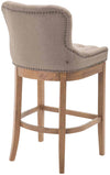 Lakewood High Stool Oak Fabric