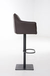Damaso High Stool Black Synthetic Leather