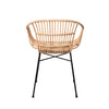 Cadeira NANCY natural/preta