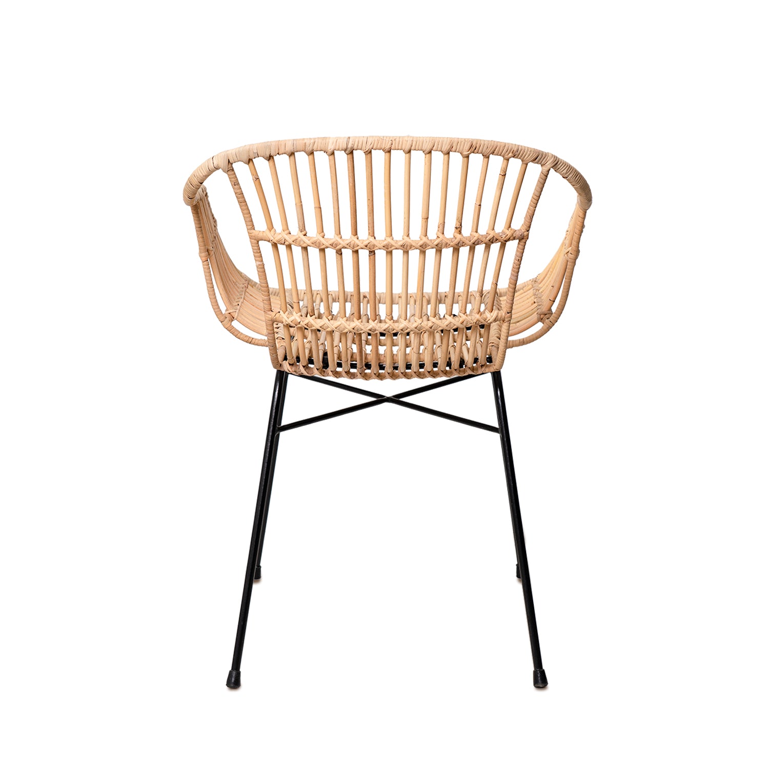 Cadeira NANCY natural/preta