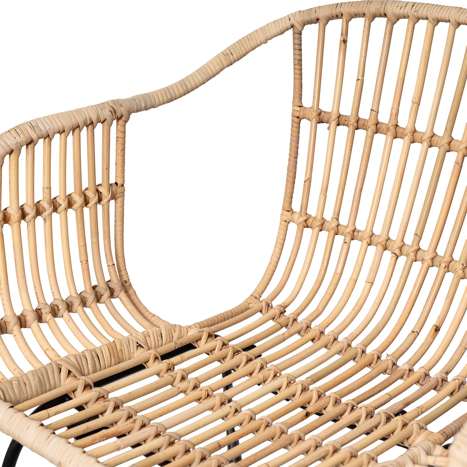 Cadeira NANCY natural/preta