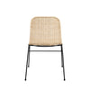 Cadeira COLETTE natural/preta