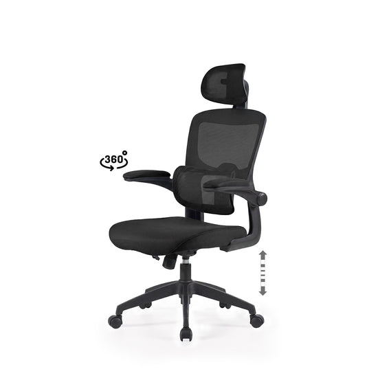 Cadeira Escritório Lípsia preto