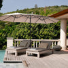 Double Aluminium Parasol 460X270