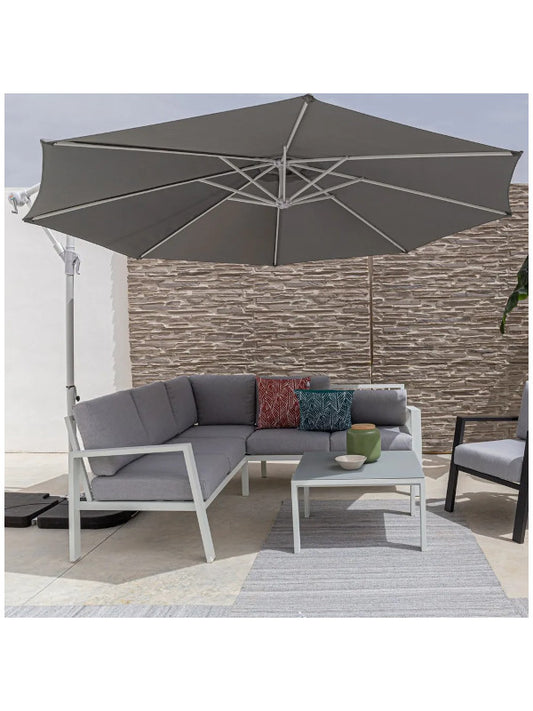 Parasol de aluminio 300x300