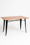 Leeds Rectangular Natural Wood Table 120 x 80