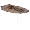 Double Aluminium Parasol 460X270