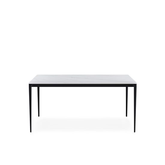 Mesa Arya 140 cm branco – vista frontal