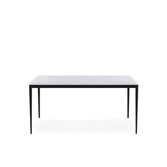 Mesa Arya 180 cm branco – vista frontal