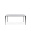 Mesa Arya 180 cm branco – vista frontal