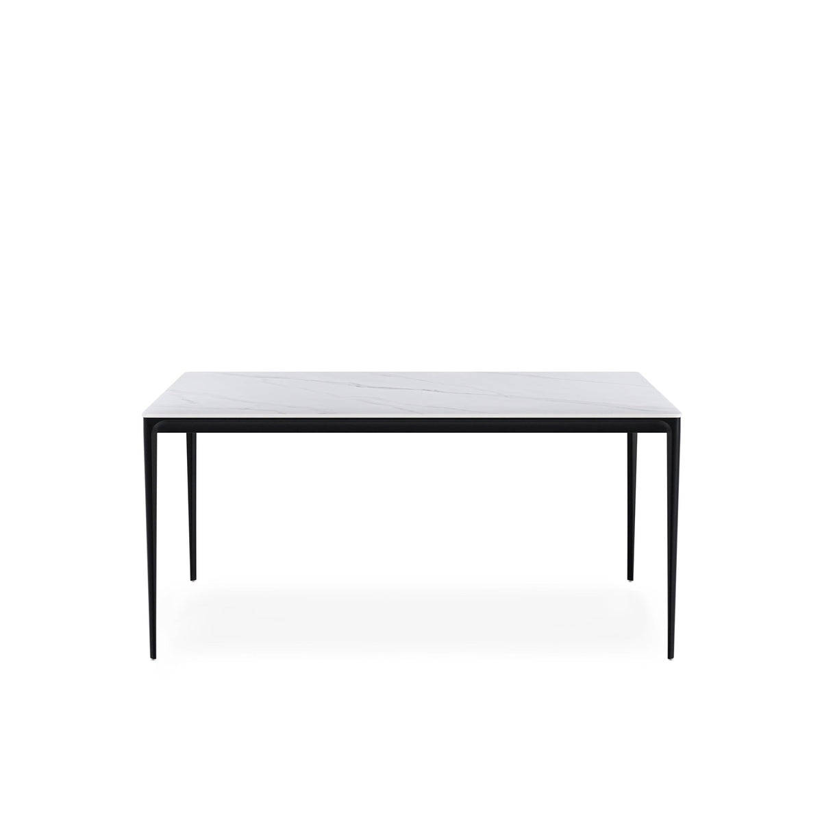 Mesa Arya 180 cm branco – vista frontal