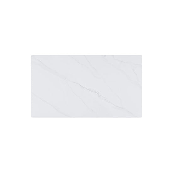 Mesa Arya 160 cm branco – tampo cerâmico