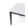 Mesa Arya 140 cm branco – pormenor do canto