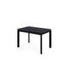 Mesa extensível Constance 120 cm sahara com pés pretos