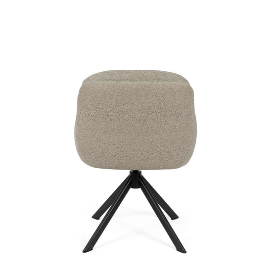 Silla Silvi Negro – Taupe