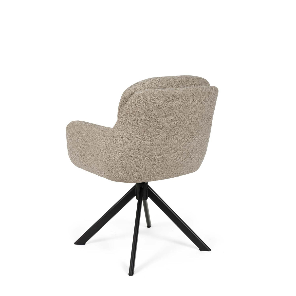 Silla Silvi Negro – Taupe