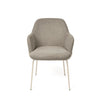 Cadeira Abigail Bege taupe