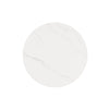 Table Fiorella 120 cm Creta and black – tabletop seen from above