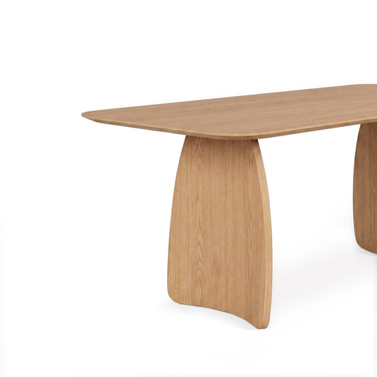 Mesa Kimberly 200 cm carvalho – pormenor do pé
