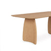 Mesa Kimberly 200 cm carvalho – pormenor do pé