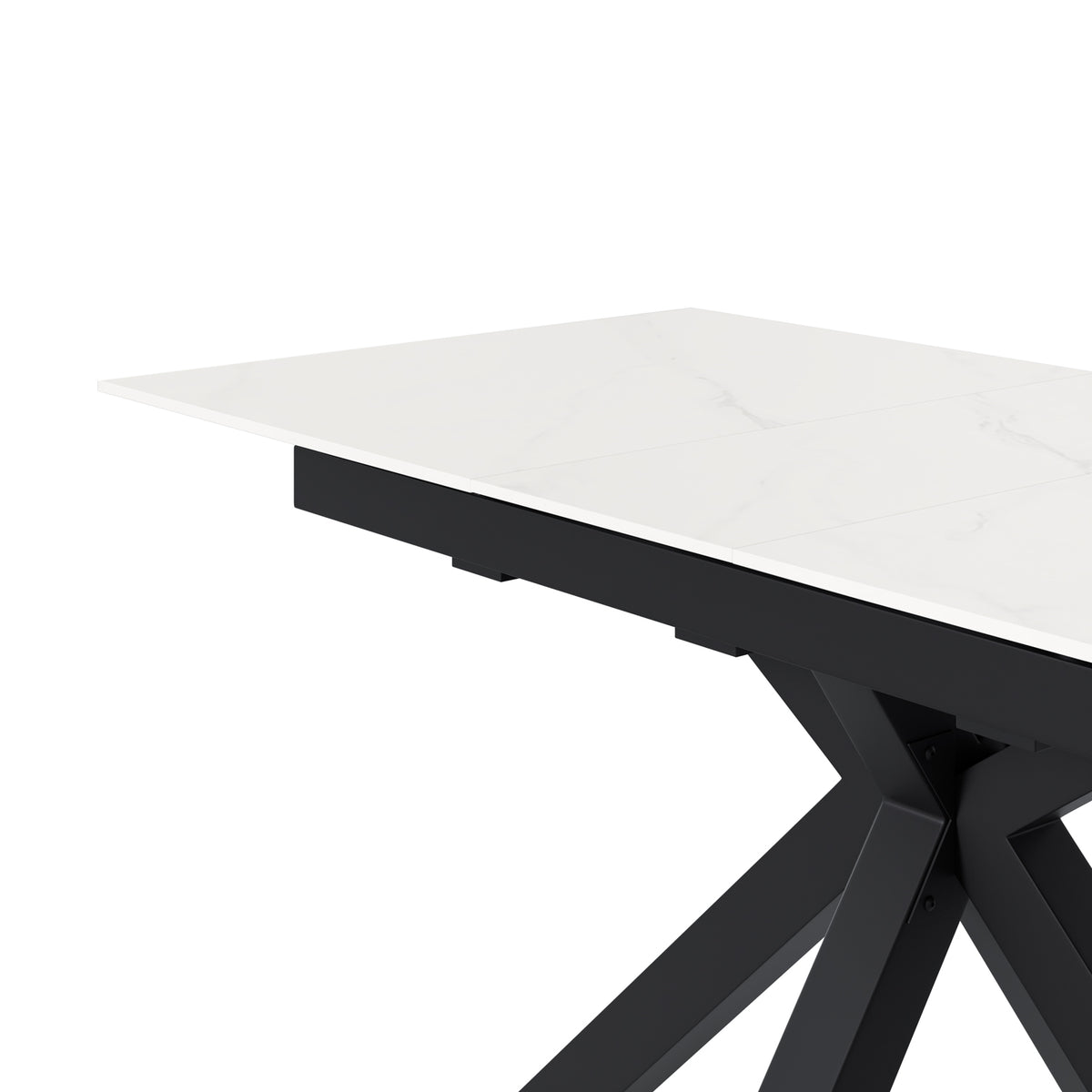 Mesa Lori 160 cm creta – pormenor da estrutura