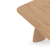 Mesa Kimberly 200 cm carvalho – pormenor do canto