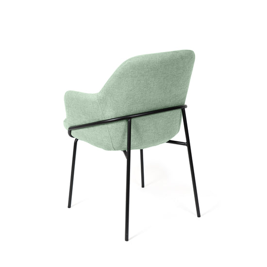 Cadeira Abigail Preto menta