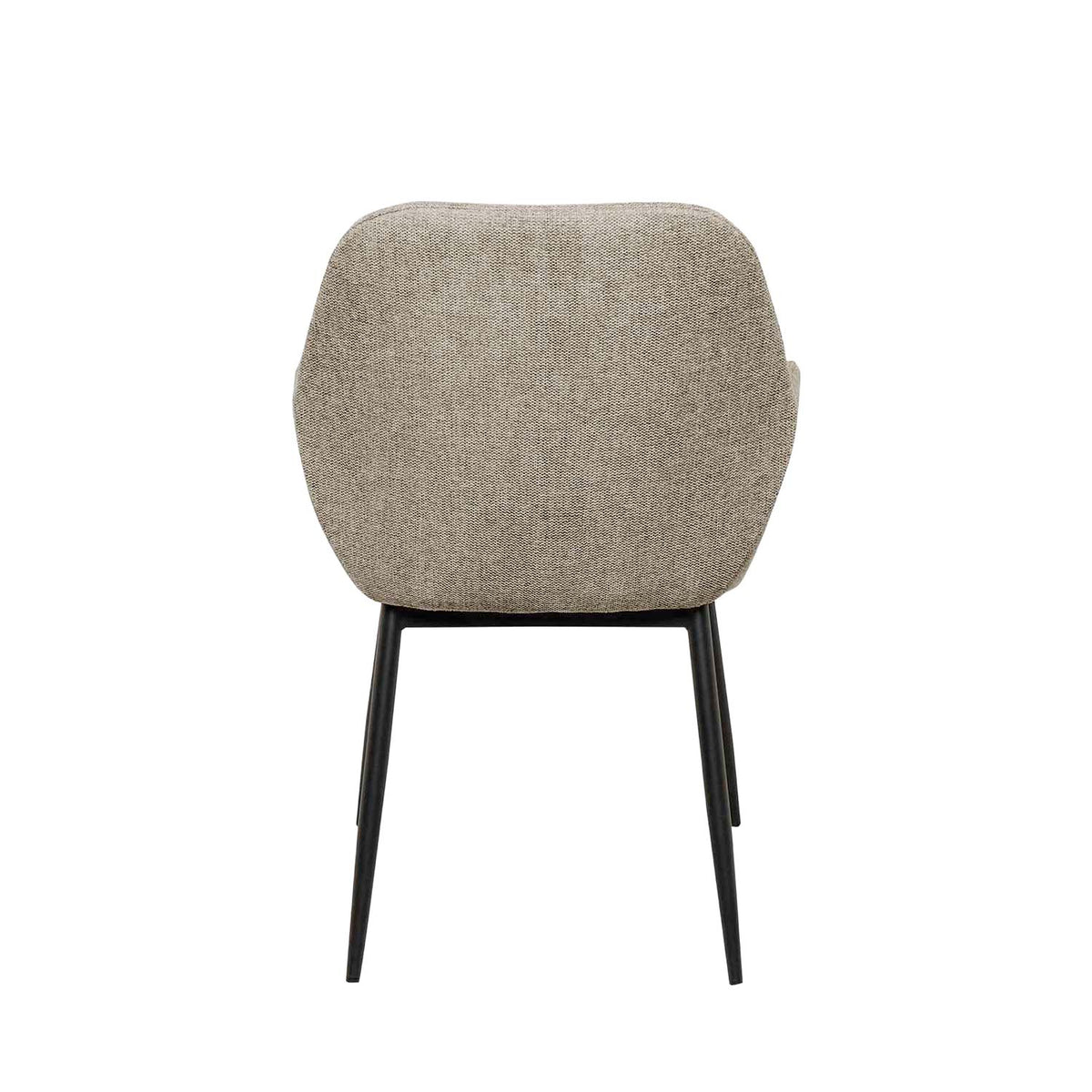 Cadeira Isabella Preto taupe