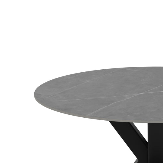 Table Fiorella 120 cm Athena and black – tabletop detail