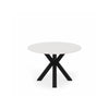 Table Fiorella 120 cm Creta and black – image 2
