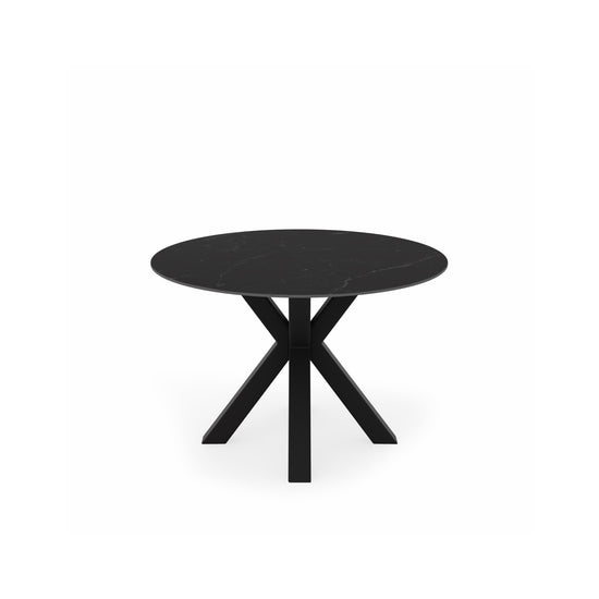 Mesa Fiorella 100 cm sahara e preto – imagem 2