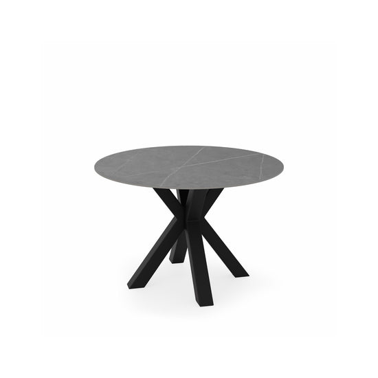 Round table Fiorella 120 cm Athena with Black base