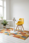 Cadeira Skagen Amarela — sala de jantar alegre e luminosa com planta de citrinos